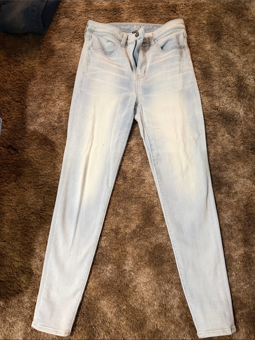 American Eagle Outfitters Pale Blue Skinny Jeans - Women's